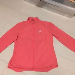 asics オレンジ？赤？ ジャケット S