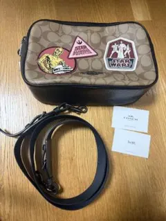 COACH STAR WARS シグネチャーショルダーバッグ新品タグF88010