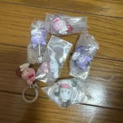 サンリオ めじるしアクセサリー エモきゅん パステルカラーver. 6個売り