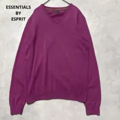 ESSENTIALS BY ESPRIT メンズ トップス ニットセーター長袖のサムネイル