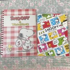 スヌーピー　レトロ　ノート　便箋セット　メモ帳