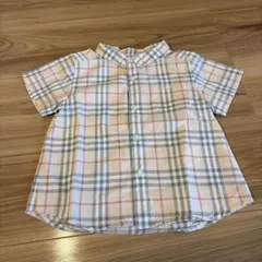 美品★BURBERRY チェック柄シャツ★