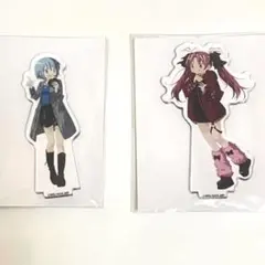 まどか☆マギカ まどマギ ミニミニアクリルスタンド 2個 さやか 杏子 推し旅