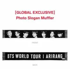 BTS ソウルコン ARIRANG フォトスローガン グローバル