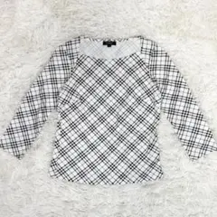 BURBERRY LONDONノバチェック 七分丈カットソー