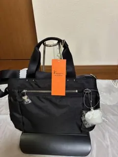 Kananaプロジェクト　黒ショルダーバッグ