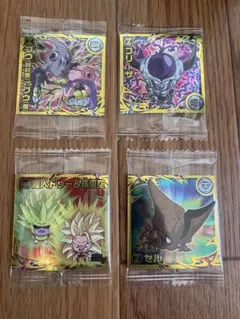 ドラゴンボール ウエハースシール 4枚セット