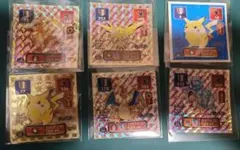 【yuka様専用】アマダ　ポケモン　最強シール列伝　セット売り6枚 当時物