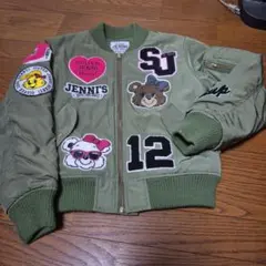 SisterJENNI MA-1ジャケット カーキ色