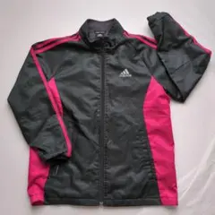 adidas ジャージ ブラック/ピンク 150