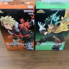 【開封済】ヒロアカ フィギュア GiGO限定 ver.3 緑谷出久 爆豪勝己