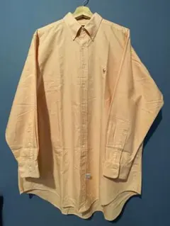 中古＊【刺繍ロゴ】ラルフローレン 長袖 B.D オックスフォードシャツ16-32