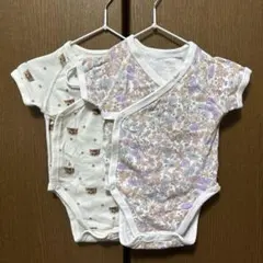 UNIQLO baby ボディスーツ　肌着　ロンパース　2枚セット　60