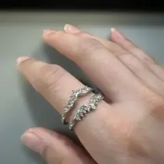 ヴィンテージ　シルバーリング