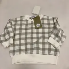 CORN HOUSE ギンガムチェック トップス 80cm