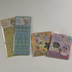 おぱんちゅうさぎ タイルシール おはじきシール　おはじき タイル ブロック