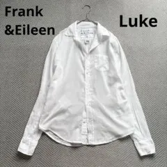フランク&アイリーン LUKE ダメージ加工 メンズXS オーバーシャツ 綿