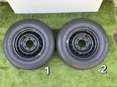 ハイエース　新車外し　ノーマルタイヤ 新車外しのハイエース純正スチール入庫しました！ ハイエース純正