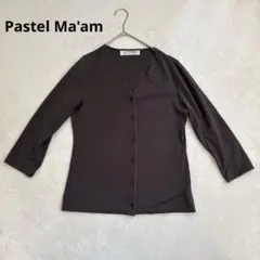 【日本製】Pastel Ma'am パステルマム Vネック カーディガンのサムネイル