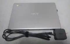 ASUS Chromebook シルバー ACアダプター付き