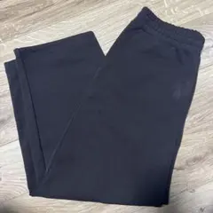【完売品‼️】UNIQLO C スウェットワイドパンツ ダークブラウン Lサイズ