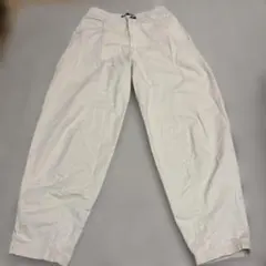 値下げ中ZARA ホワイト　ズボン