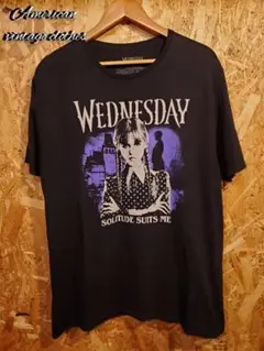 ウェンズデー Wednesday ムービーT USA Tシャツ 古着