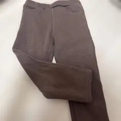 フタフタ 裏起毛 ズボン パンツ 茶色 95cm