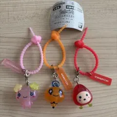 たまごっち カラフルマルチチャーム　アナザーカラー・いちごっちふらわっちめめっち