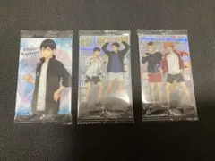 ハイキュー　ウエハース5 特典カード　影山飛雄　　日向翔陽　孤爪研磨　赤葦京治