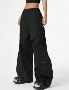 SHEIN Y2K スタッズ付きカーゴパンツのサムネイル