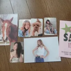 紗栄子さん　カード　那須ファームヴィレッジ　アリソンブラウン