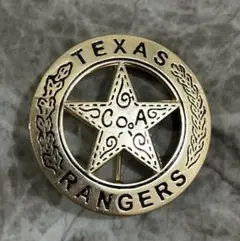 テキサスレンジャー Texas Ranger バッジ　patch