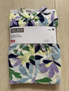 新品未開封　ユニクロ レーヨンリラコ　M 花柄