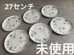 未使用　ウェッジウッド ストロベリー　ブルー　ディナー皿　27センチ　6枚 未使用 ウェッジウッド ストロベリー ブルー ディナー皿 27センチ 6枚