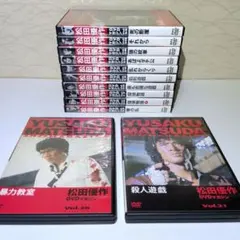 未開封3本有り☆松田優作 DVD 4本セット 蘇える金狼 殺人遊戯 処刑遊戯