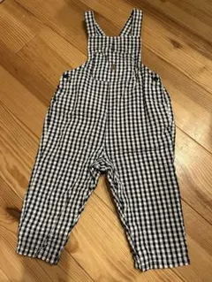 GAP チェック柄ロンパース ベビー用　12-18M