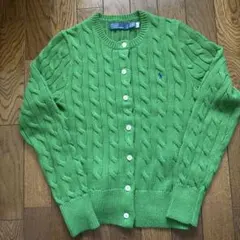【美品】Polo by Ralph Lauren ケーブルカーディガン