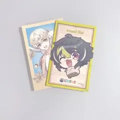 緋八マナ 伊波ライ まねきねこ ステッカー にじさんじ