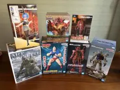 【プライズ 】7体まとめ売り　 キン肉マン　ゴジラ　レム　中野五月 ガンダム