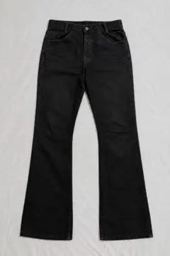 LEVI'S646 Black flare jeans W30 L32 - メルカリ