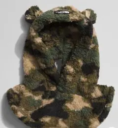 迷彩 くま カモフラ ノースフェイス ベビー 帽子 ベビーキャップ ボア ベア