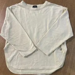 お値下げ　petit main オーガニックコットン 長袖カットソー 110