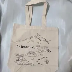 東山動植物園限定　 オリジナルトートバッグ マヌルネコ　Pallas's cat