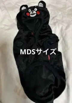 クマ（くまモン風）のフード付き犬服