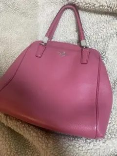 coach ピンク ハンドバッグ