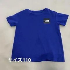 THE NORTH FACE 青 Tシャツ 110