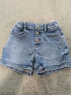 GU デニムショートパンツ 110