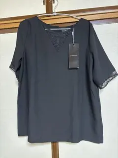 Givenchy ブラック 五分袖ブラウス 新品タグ付き