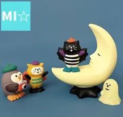 デコレ　コンコンブル　ふくろうカメラマン＆三日月チェア＆
